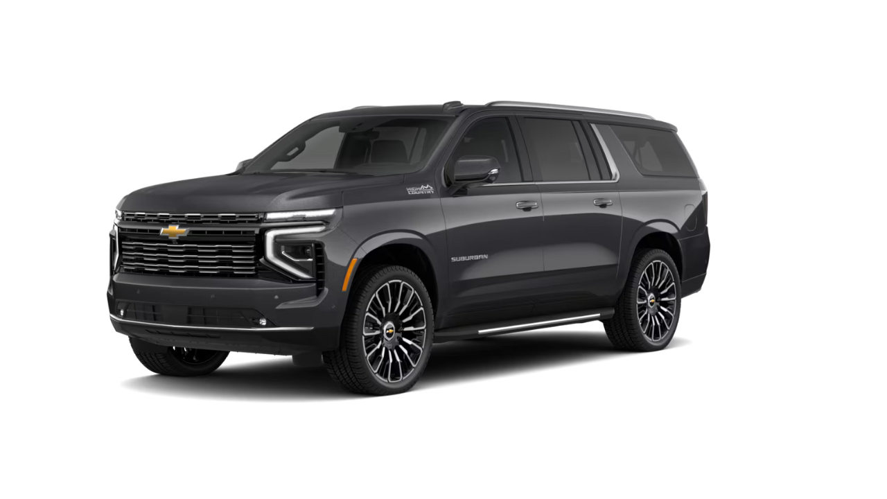 2026 Chevrolet Tahoe RST with black wheels